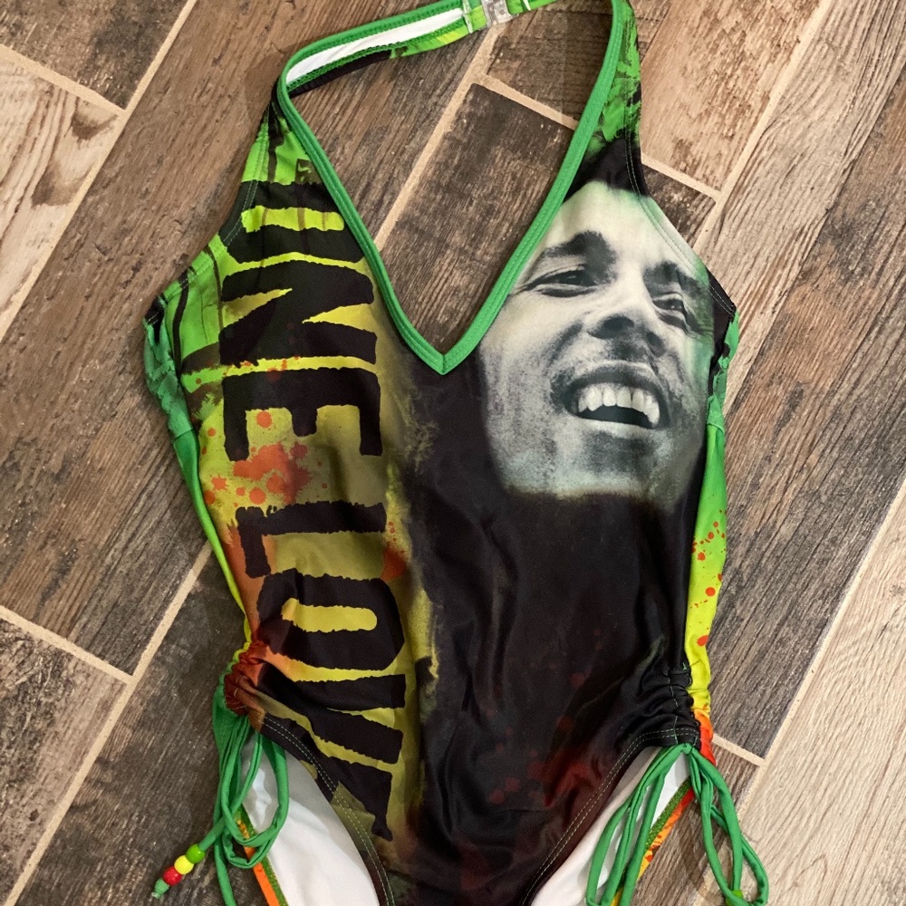 Bob Marley XS halter swimsuit